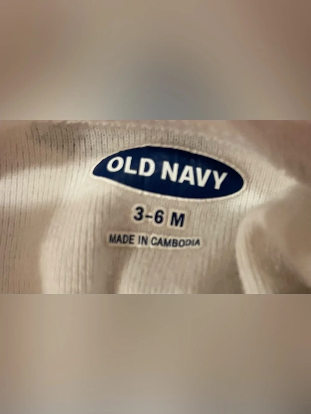 Old Navy Cream Footed One-Piece with Pink & Green Watermelon Print